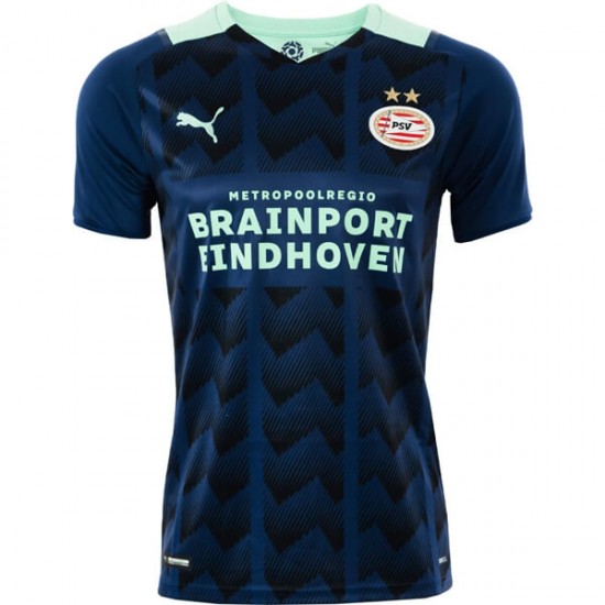 Camisola PSV Eindhoven Equipamento Segundo 2021-2022 Manga Curta